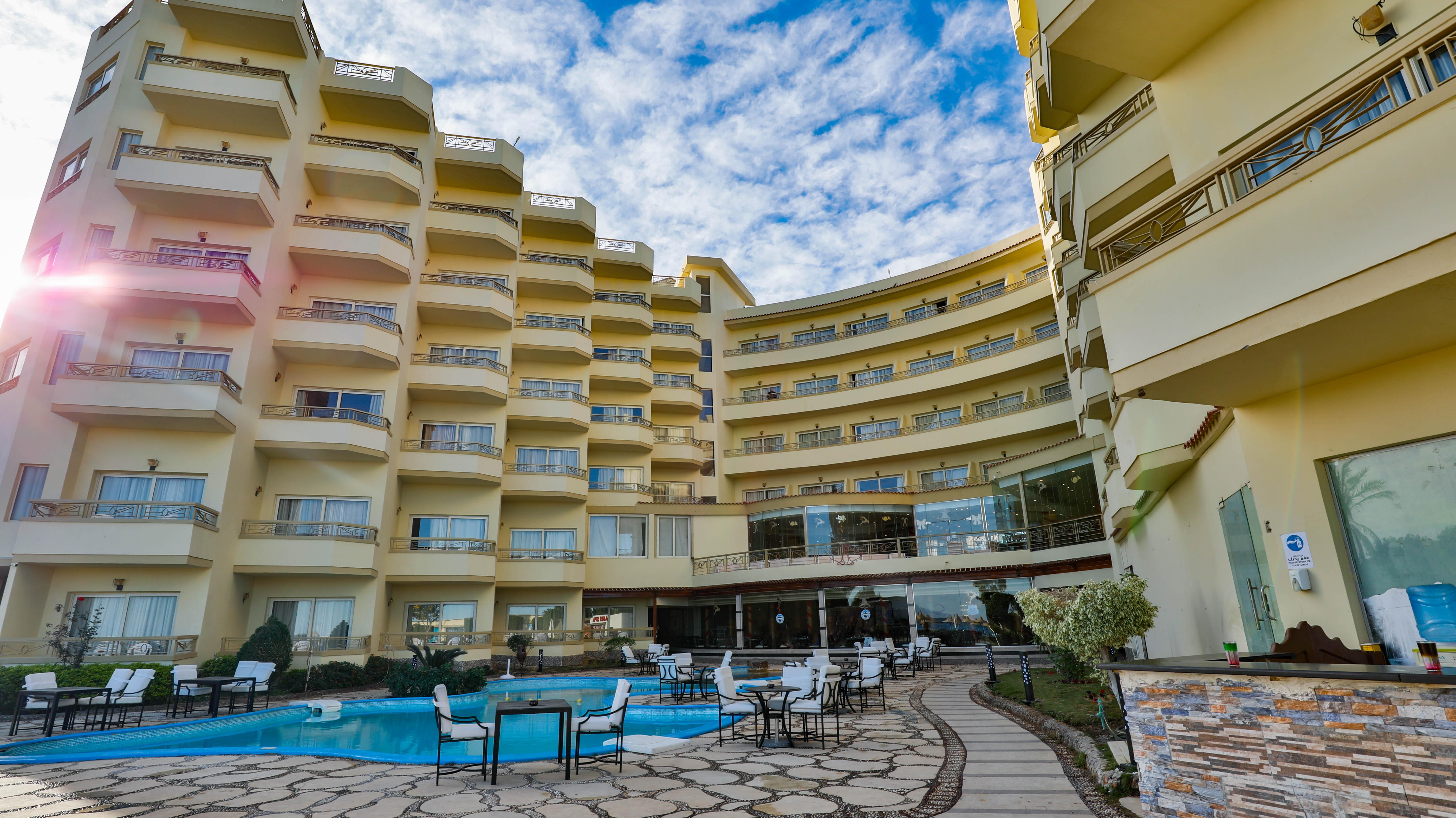 Magic Beach Hotel Hurghada Eksteriør billede