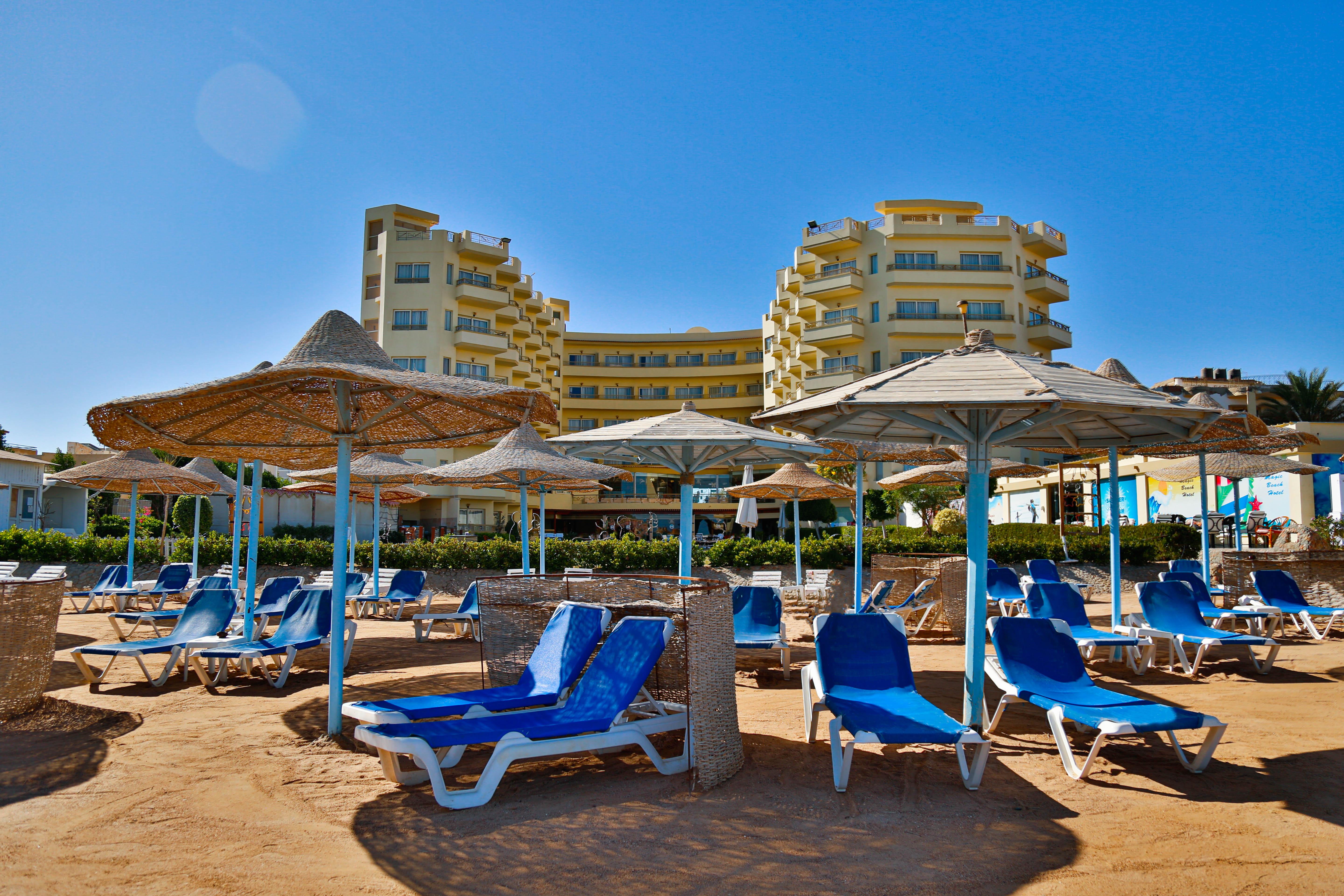 Magic Beach Hotel Hurghada Eksteriør billede